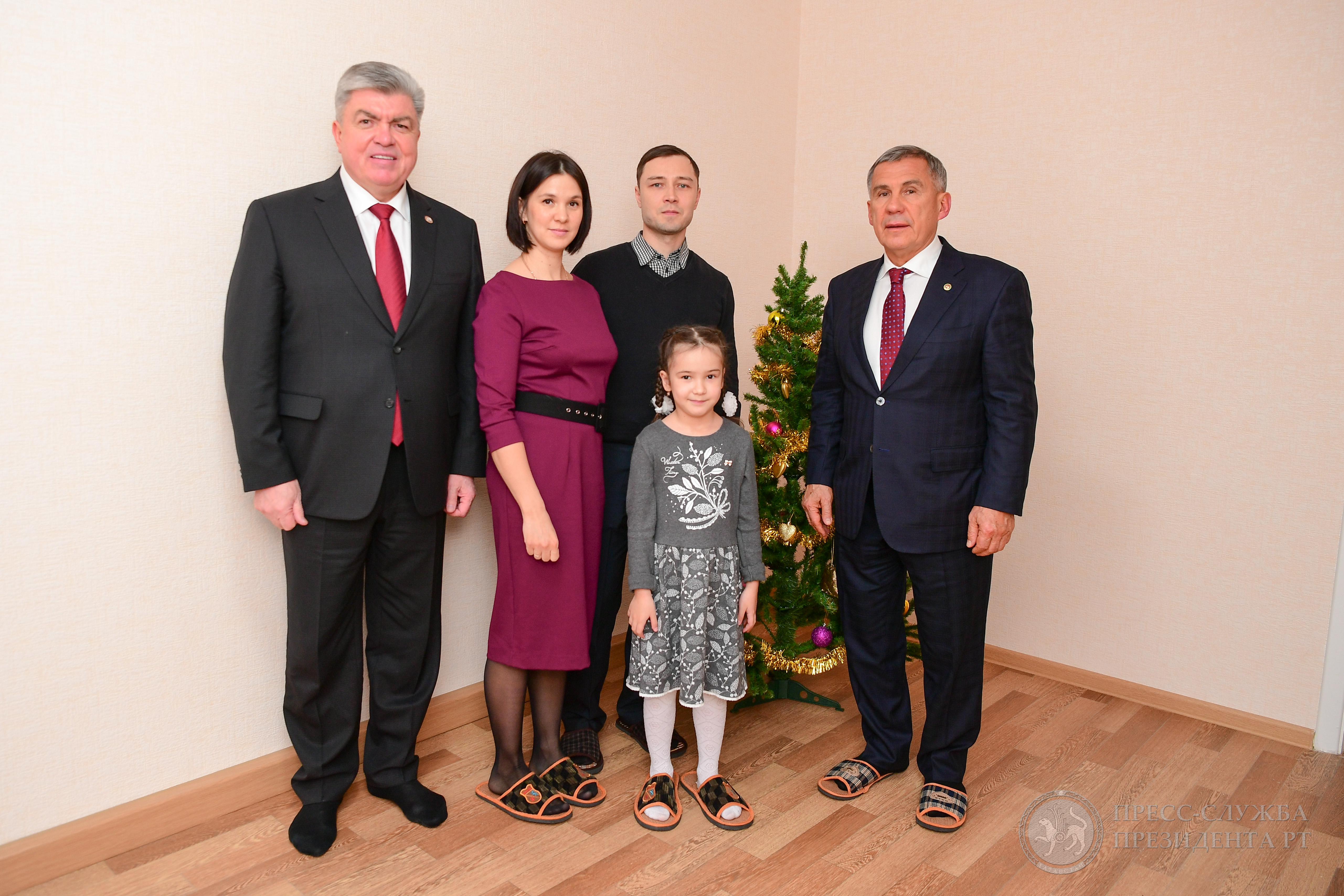 Семья президента Татарстана Рустама Минниханова